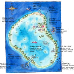 A typical atoll, Tuamotu